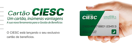 Cart&atilde;o CIESC