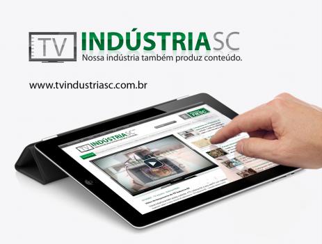 Sistema FIESC lança TV Indústria SC