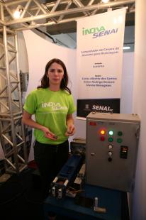 Compactador de Alumínio representa SC na mostra nacional Inova SENAI